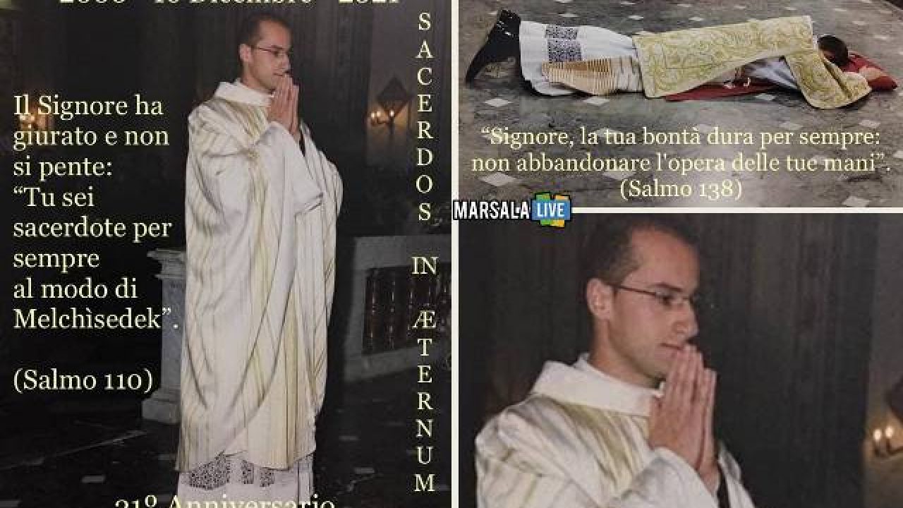21º anniversario di sacerdozio di Don Antonino Favata: lettera